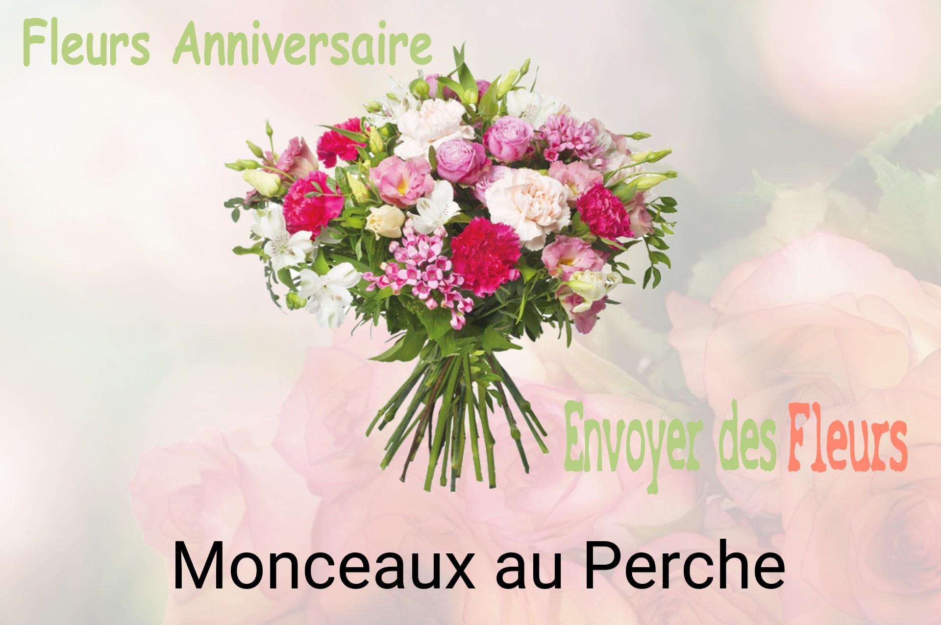 Bouquet de fleurs d’anniversaire livré à Monceaux-au-Perche