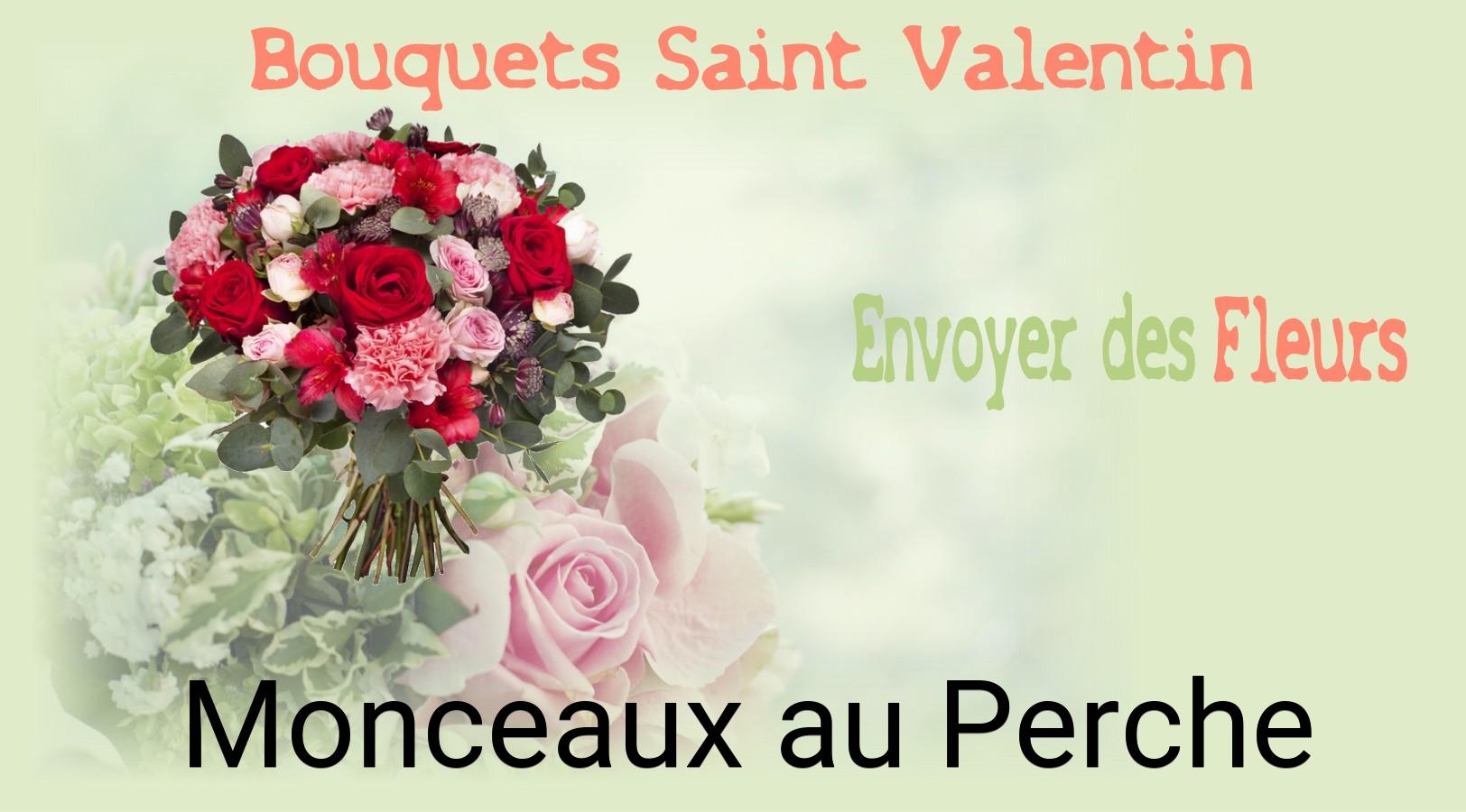 Roses de Saint-Valentin livrées à Monceaux-au-Perche